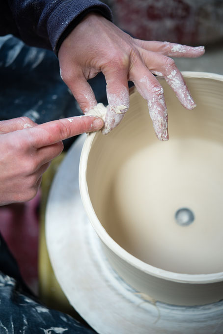 Tanya Gomez in her studio 2016